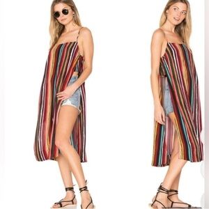Free People - Ruby Multi Striped Tunic Top - Size Small - Gently Used!!
